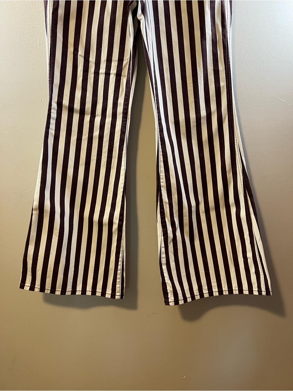 Wrangler "The Wanderer" High-Rise Striped Flare Jeans - Picture 9 of 16